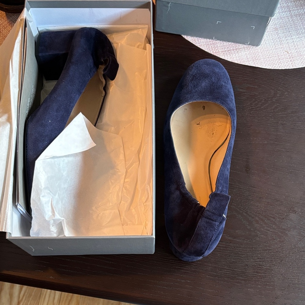 Everlane Deep Blue Women's Flats